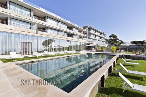 Caldes d'Estrac Apartment | Oceanfront Santa Romana Apartments & Suites - 4 Star Stay