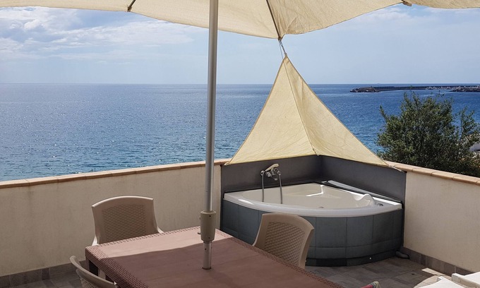 Sant'Anna Apartment | Relaxing Santanna Penthouse with Spa and Breakfast