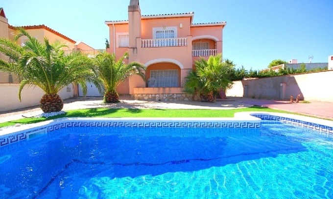 Les Tres Cales Villa | Saona Villas: Perfect Getaway with Private Pool & Ocean Views