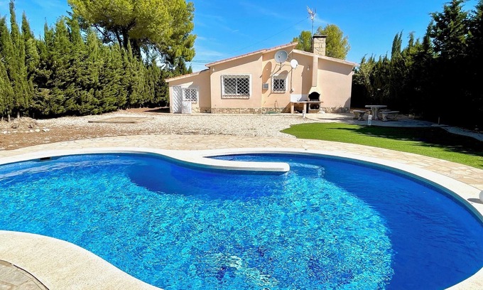 Les Tres Cales Villa | Saona Villas: Private Pool Oasis with Oceanfront Views
