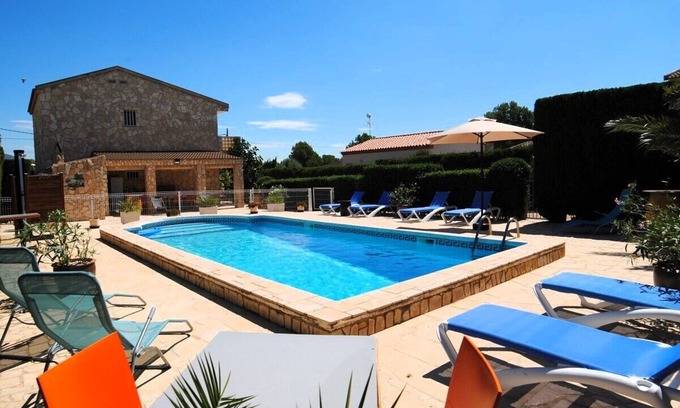 Les Tres Cales Villa | Experience SAONA VILLAS: Private Pool & Ocean View Retreat