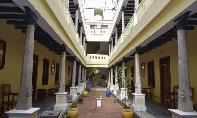 Chidambaram Hotel | Heritage Retreat at Saradharam Hotel with Breakfast Included