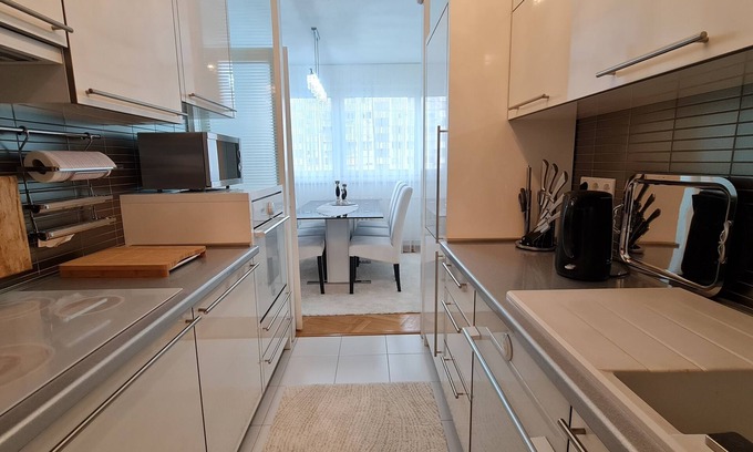 Novo Sarajevo Apartment | Sarajevo City Deluxe Apartment: Modern Comfort for Longer Stays