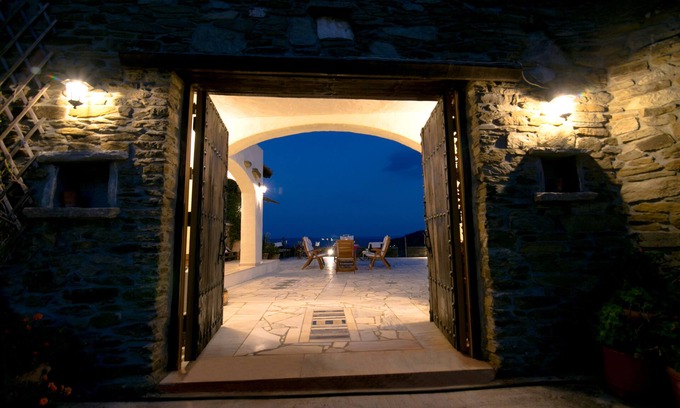 Salamis Villa | Experience Saronic Citadel Villa: Ocean View & Pool Access