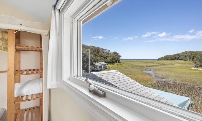 Minot House | Family Retreat in Scituate: Private Beach & Ocean Views