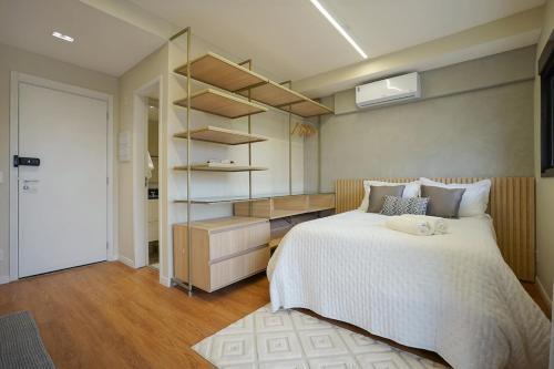 Sao Paulo Apartment | SB 1006 · Studio c/Varanda - Metro Brooklin e Shop Morumbi
