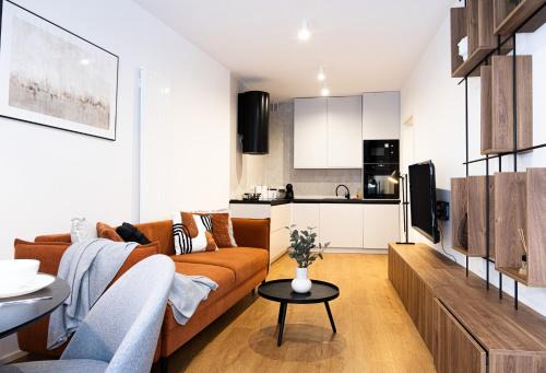 Michle Apartment | Exceptional Scandinavian Apartment with Private Garden Retreat