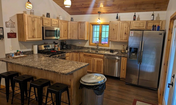 Beaver Dams Cabin | Unforgettable Getaway at Camp AWOL near Wineries & Attractions