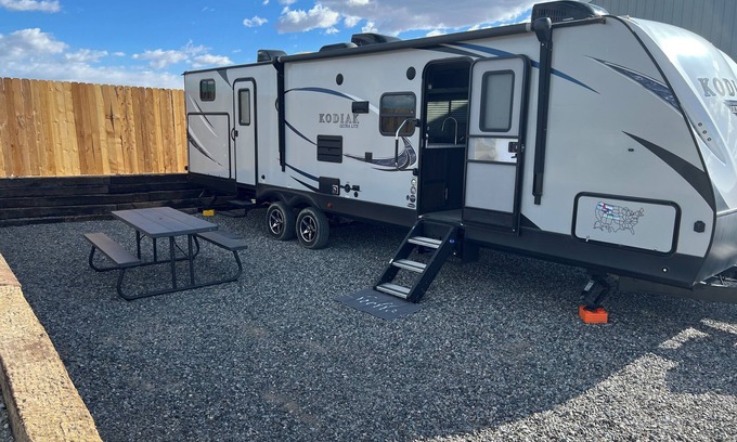 Cody House | Inviting Yellowstone Camper Experience in Cody with Pool
