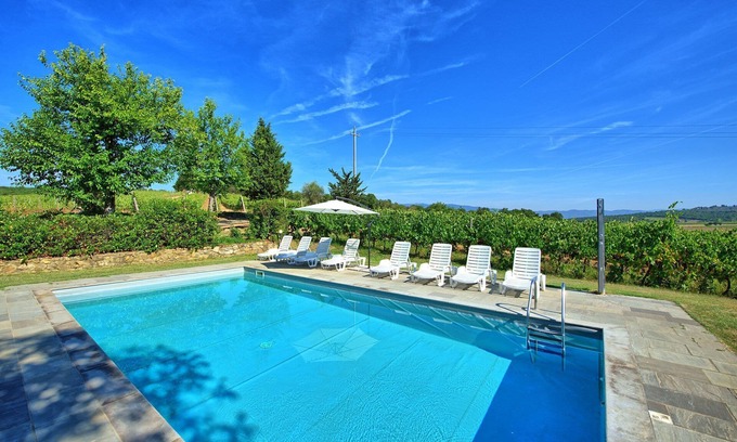 Bucine Villa | Scerfio - Idyllic Country House with Pool in Tuscany