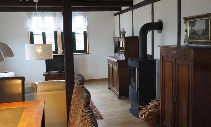 Ilsenburg Apartment | Cozy Harz Retreat with Fireplace & Pet-Friendly Amenities