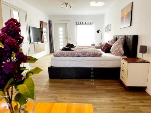 Oesterdeichstrich Apartment | Cozy Oceanview Studio Apartment in Büsum, Near North Sea