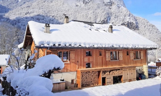 Sixt-Fer-a-Cheval Ski Chalet | Schönes 4-Zimmer-Chalet (umgebautes Bauernhaus aus dem 19. J.) in den Alpen