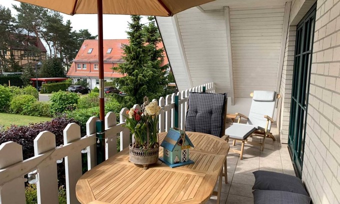 Karlshagen Apartment | Beachfront Retreat at Schippers Butz with Spa & Hot Tub