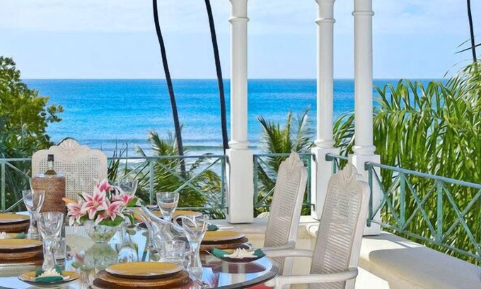 Schooner Bay Apartment | Schooner Bay 306 - Penthouse | Beach Front - Located in Tropical St. Peter with House Cleaning Included