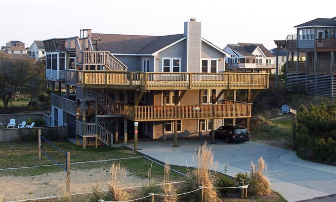 Duck House | Schooner Ridge Ocean Side/View House 8BR/8.5BA Beach Access, Duck, NC #124783