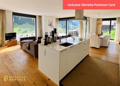 Kappl Apartment | Elegant Schooren des Alpes Apartments with Ocean Views