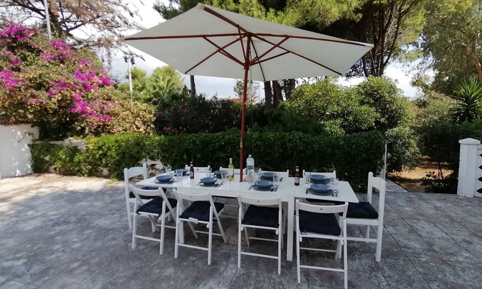 Torre Ovo Villa | Charming Seaside Villa with Garden in Salento Awaits You