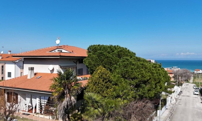 Montemarciano Apartment | Idyllic Marzocca Attic with Breathtaking Sea Views