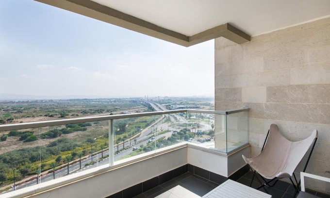 Yodfat Apartment | Oceanfront Escape at Sea and Sky Akko - 4-Star Retreat