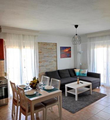 Agia Triada Apartment | Oceanfront Sea Breeze Apartment with Exceptional 9.3 Rating