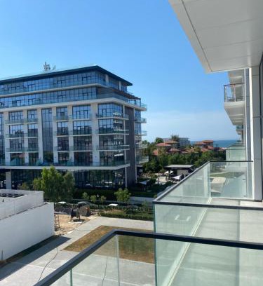 Baku Apartment | Relax at Sea Breeze Lighthouse with Pool & Family Fun