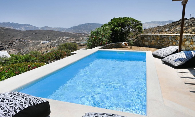Panormos Villa | Relaxing Sea Breeze Panormos with Oceanfront Views