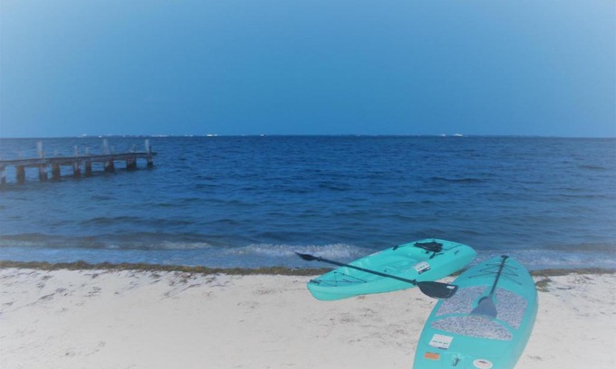 Punta Sam Apartment | Oceanfront Getaway at Sea by C Apartments - 4 Star Retreat