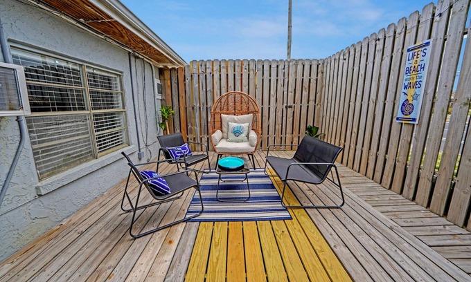 Crescent Beach Hotel | Experience Comfort at Sea Foam Suites with Pool & Spa