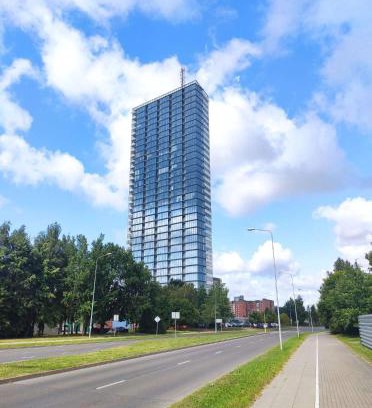 Klaipeda Apartment | Sea Gate Apartment: Top-Rated Family Getaway on 20th Floor