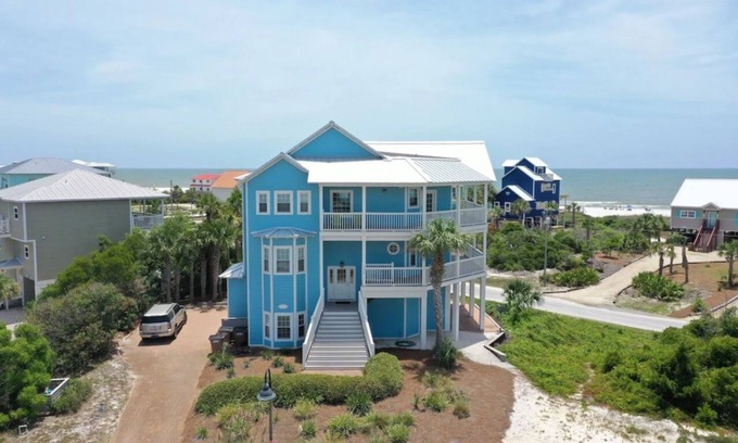 Seagrass House | Experience Cape Life: Oceanfront Haven with Pool & Breakfast