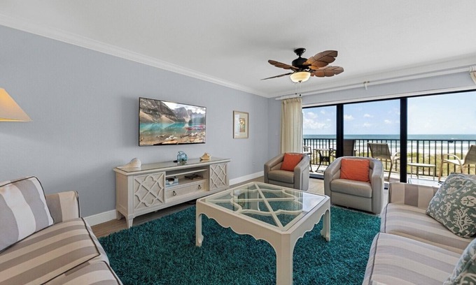 Boca Grande Condo | Sea Oats 155 - Elevators - Tennis - Pool - Gulf Front - Sleeps 6