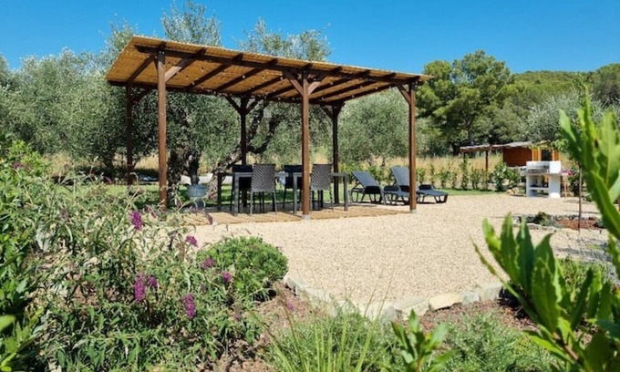 Quercianella Apartment | Discover Sea & Olive Trees: Ocean Views and Spa Retreat