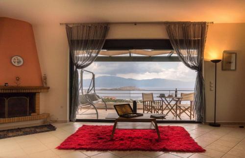 Katakali House | Oceanfront Amoni Villa with Breathtaking Sea Views