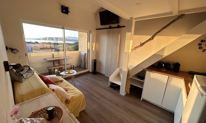 Calcatoggio Apartment | Ocean View Retreat with Pool, 25 km from Ajaccio