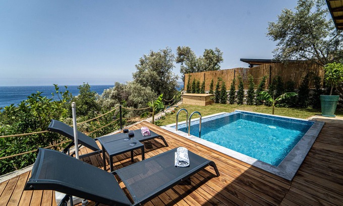 Fethiye City Center Villa | Experience Breathtaking Sea Views & Infinity Pool Bliss
