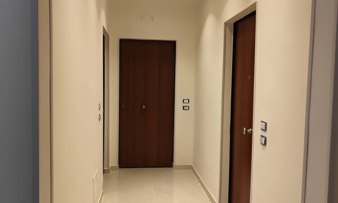 Pellaro Apartment | Scenic Sea View Apartment with Balcony & Spa Amenities