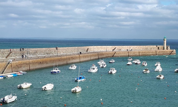 Binic Apartment | Ocean View Apartment Steps from the Beach - Guest Rated 9.8