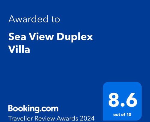Sakkala House | Beautiful Sea View Duplex Villa with Private Beach Access