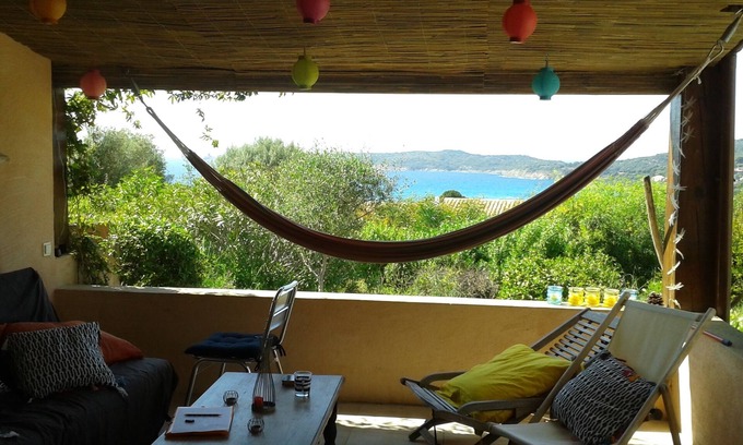 Cargese Villa | Serene Sea View House Near Beach with Pool and Breakfast