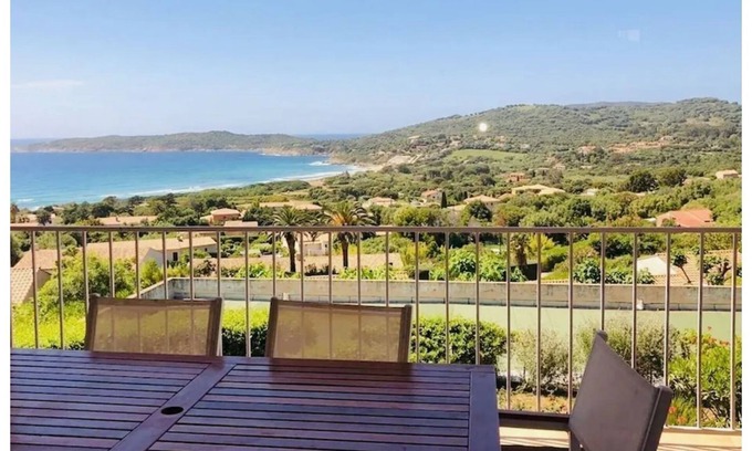 Cargese Apartment | Sea View Residence in a Flowered Park - Guest Rated 9.8