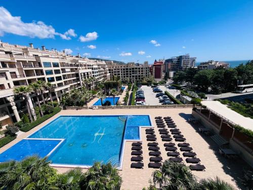 Golden Sands Apartment | Oceanfront Escape at Sea View Rental Argish Resort