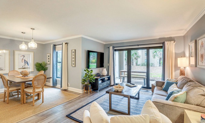 Seabrook Island Condo | Seabrook Island Condo: Walk to Beach with Ocean View!