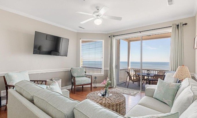 Sunset Point House | Seacoast Villas 7: Oceanfront Retreat with Family Amenities