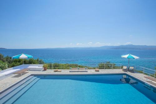 Imathia Region House | Seafront Paradise: Oceanfront Retreat with Private Beach