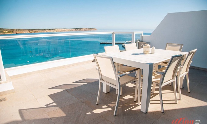 Għadira Apartment | Seafront Penthouse With Unobstructed Sea Views