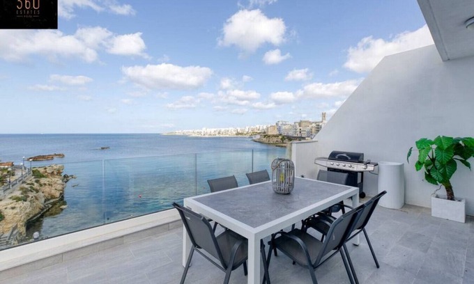 St. Paul's Bay House | Beachfront Retreat with Scenic Views and Family Amenities