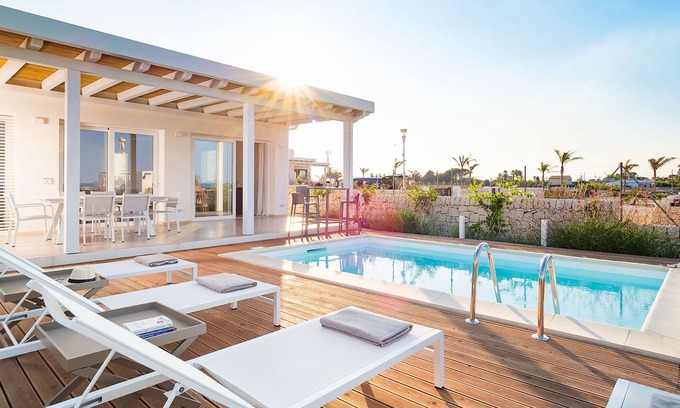 Reitani Villa | Seafront Villa with Pool near Syracuse, Ideal for Families