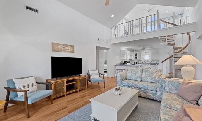 Topsail Beach House | Pet-Friendly Searenity: 3 BR Oceanfront Retreat Awaits