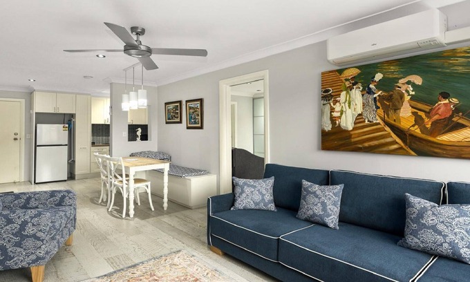 Ettalong Beach Apartment | Experience SEAS THE DREAM at Ettalong Beach with Ocean Views